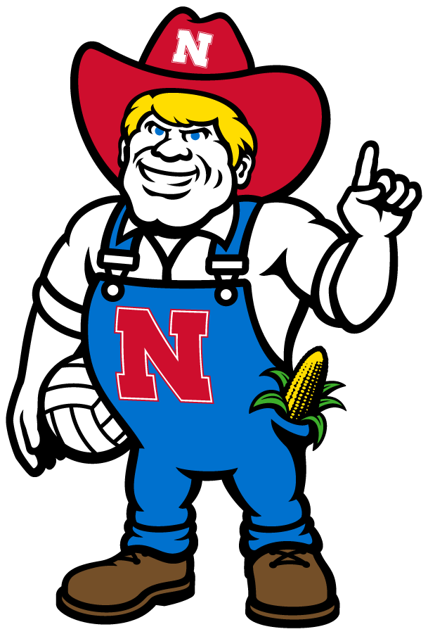 Nebraska Cornhuskers 2023-Pres Mascot Logo v6 diy DTF decal sticker